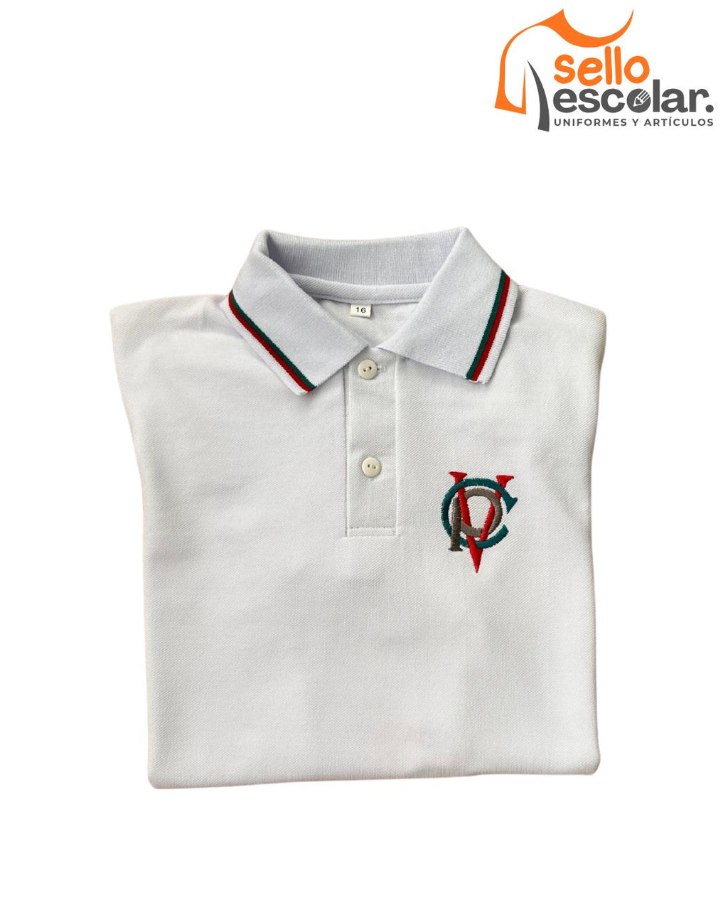 Polera de Piqué Manga Larga