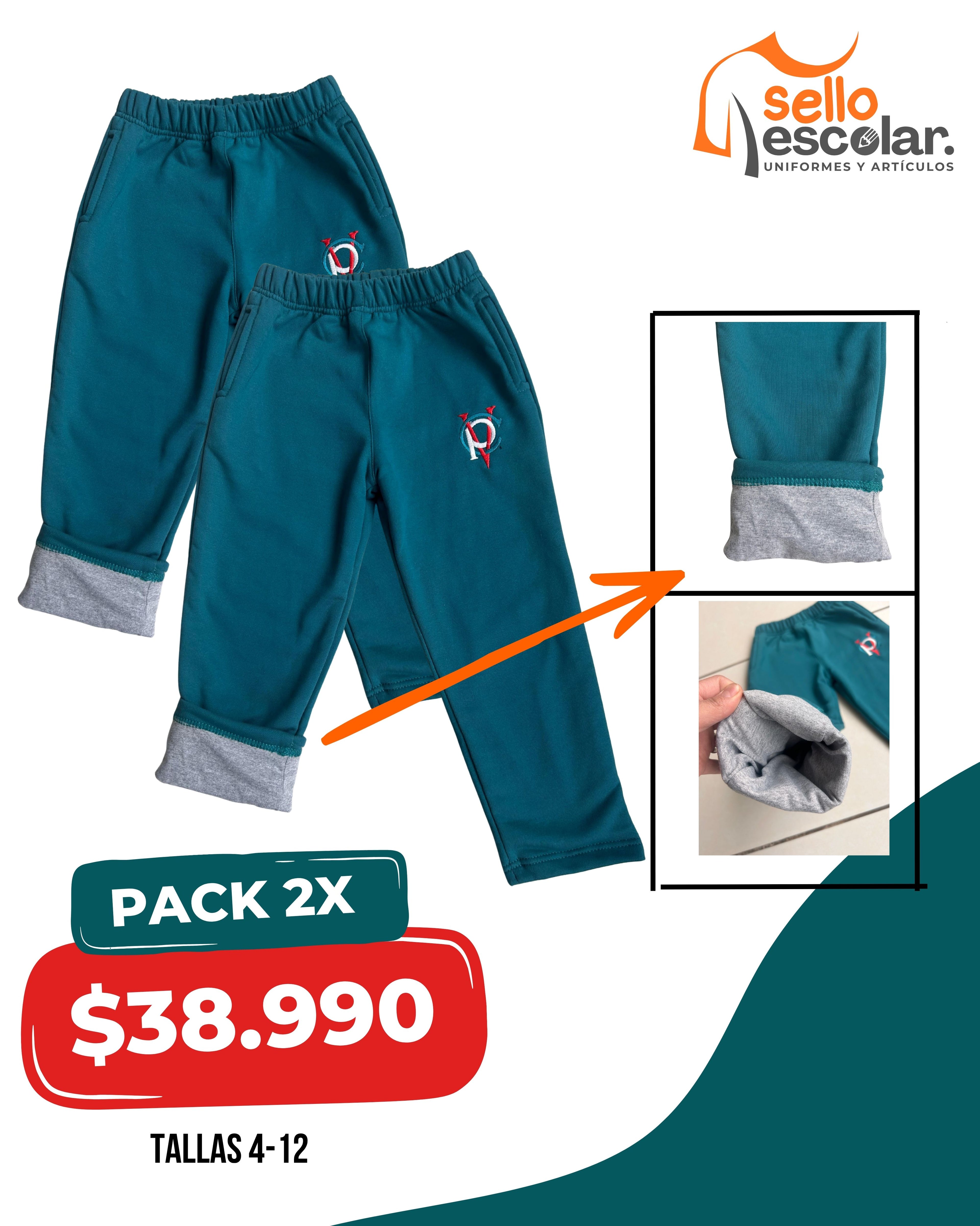 Pack 2 Pantalones de Invierno